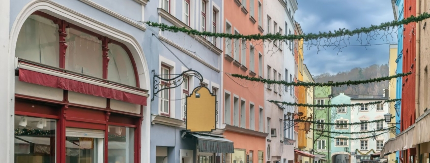Immobilie verkaufen Wasserburg am Inn: Gasse in der Altstadt von Wasserburg am Inn