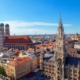 Immobilienbewertung Feldkirchen bei München: Blick über die Münchner Innenstadt